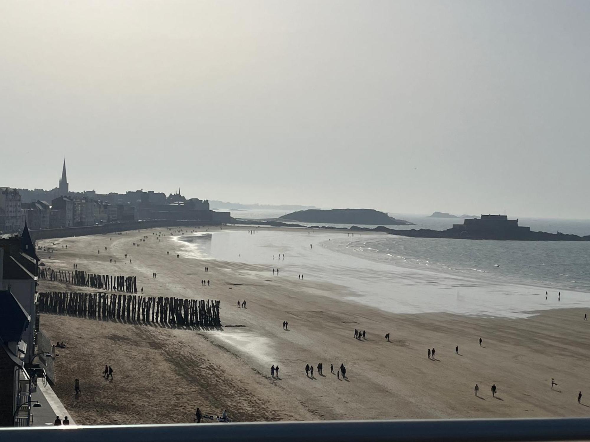 Jolie Maison Bord De Mer Dinard Exterior foto